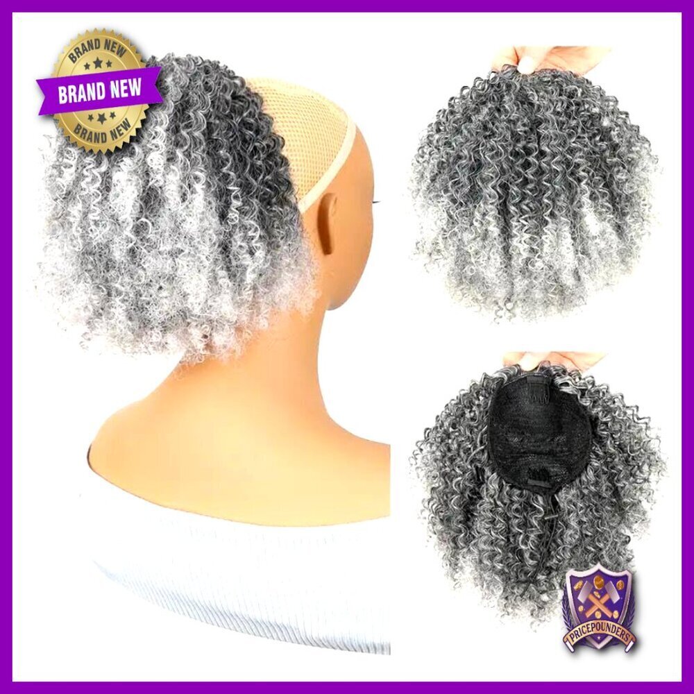 Synthetic Clip-In Ponytail Extension Voluminous Curly Adjustable Easy Style